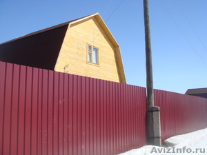 новая  деревянная  дача с участком 11 соток 120 км по Ярославскому шоссе около о - Изображение #1, Объявление #222714