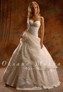 Продам свадебное платье Оксаны мухи «Ванесса » цвет белый,20 000 - Изображение #1, Объявление #378665