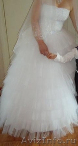 Свадебное платье красивое (лебёдка) - Изображение #1, Объявление #508592