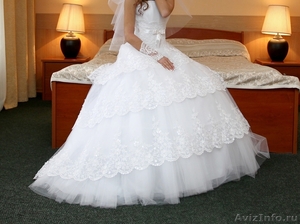 Элегантное свадебное платье в отличном состоянии по низкой цене - Изображение #2, Объявление #603500