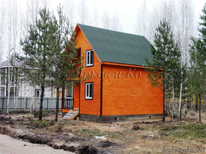 Новый уютный домик с септиком в сосновом лесу, рядом с рекой - Изображение #1, Объявление #1485488